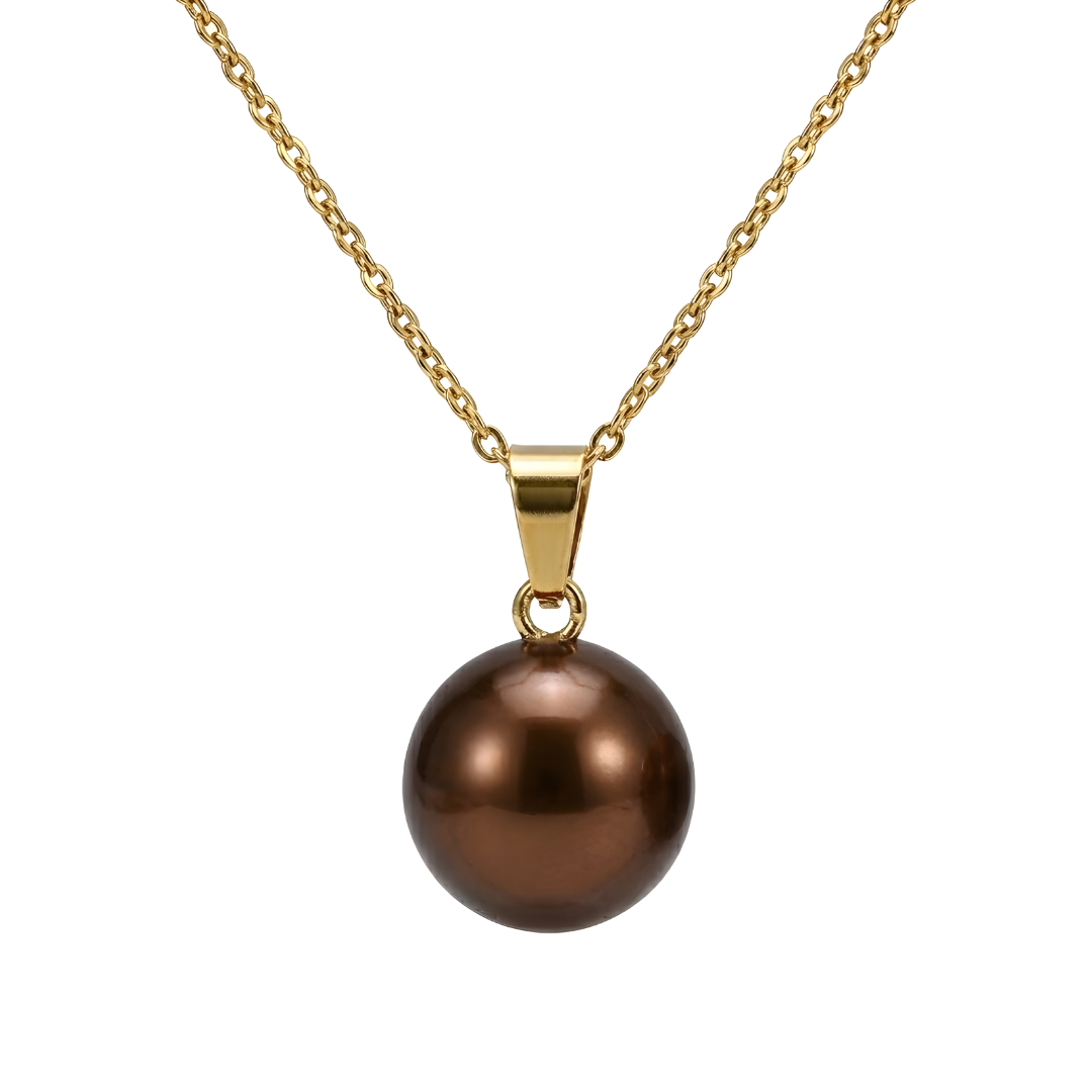 18K Gold Filled Hawaiian Pearl Necklace x 60cm